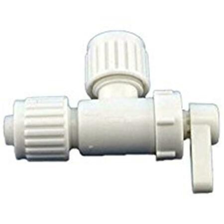 ELKHART 0.37 x 0.37 in. Plastic Angle Valve E6G-16883